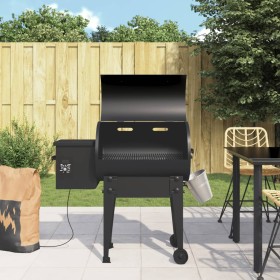 Barbacoa de pellets hierro negro 94