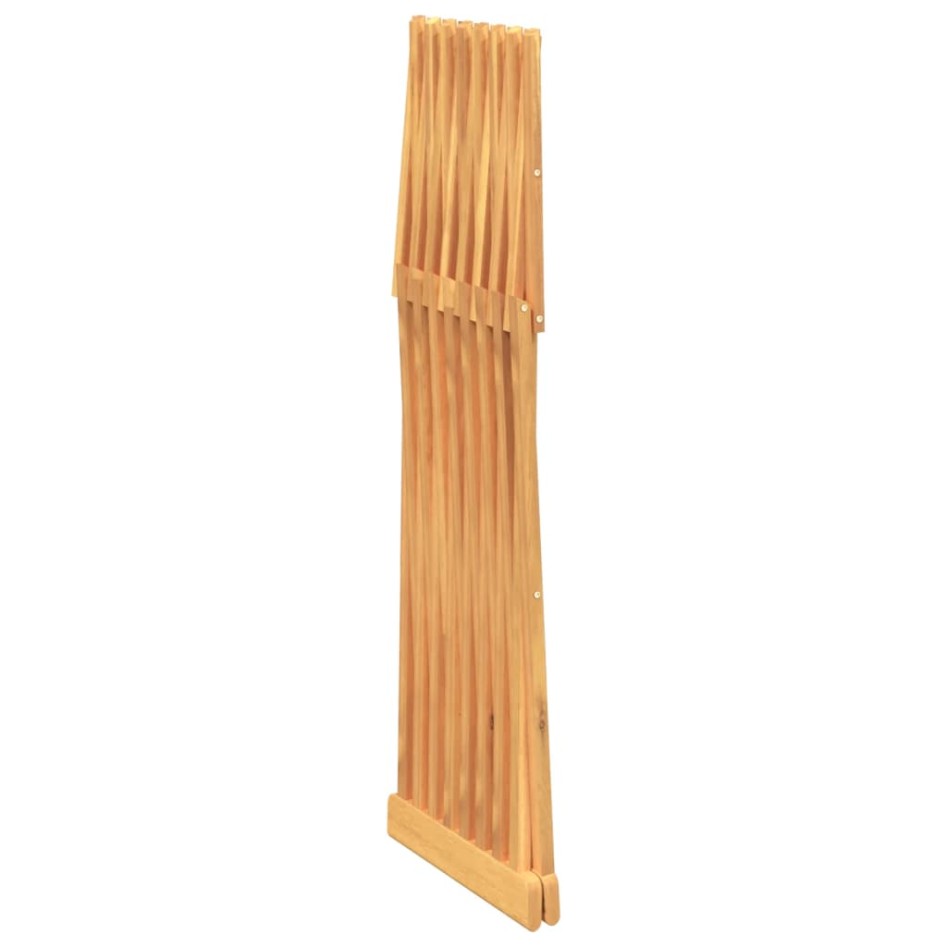 Taburete plegable madera maciza de teca 40x32,5x70