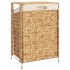 Cesto de ropa sucia jacinto agua 44x34x64