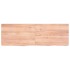 Estante pared madera roble tratada marrón claro 120x40x(2-4)
