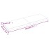 Estante pared madera roble tratada marrón claro 120x40x(2-4)