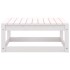 Set de muebles de jardín 2 pzas con cojines madera pino