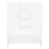 Armario de lavadora blanco 70,5x25,5x90