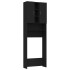 Armario de lavadora negro 64x25,5x190