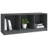 Mueble de TV madera maciza de pino gris 104x33x41