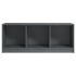 Mueble de TV madera maciza de pino gris 104x33x41
