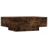 Mesa de centro madera contrachapada roble ahumado 90x60x31