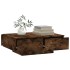 Mesa de centro madera contrachapada roble ahumado 90x60x31