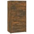 Aparador con 6 cajones contrachapado roble ahumado 50x34x96