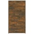 Aparador con 6 cajones contrachapado roble ahumado 50x34x96