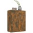 Aparador madera contrachapada color roble ahumado 60x30x75