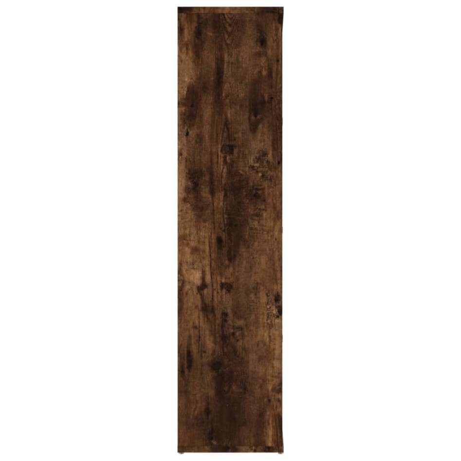 Estantería color roble ahumado 50x25x106