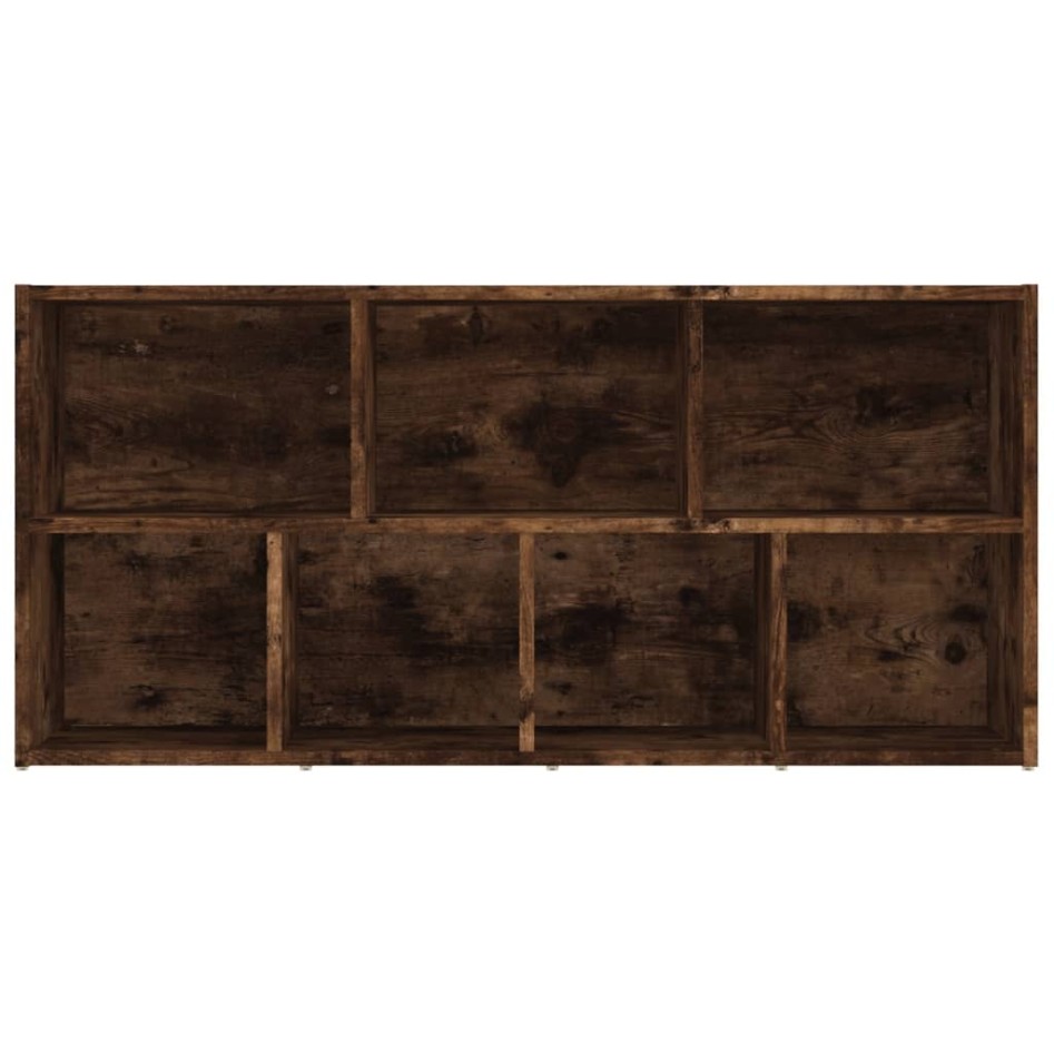 Estantería color roble ahumado 50x25x106