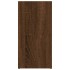 Estantería color roble marrón 50x25x106