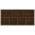 Estantería color roble marrón 50x25x106