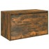 Banco pasillo madera contrachapada roble ahumado 80x40x45