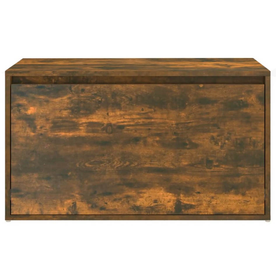 Banco pasillo madera contrachapada roble ahumado 80x40x45