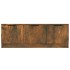 Mueble de TV madera contrachapada roble ahumado 102x35x36,5