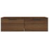 Armario de pared madera de ingeniería marrón roble 68x30x20