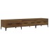 Mueble de TV madera contrachapada roble ahumado 150x34,5x30