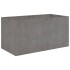 Maceta de acero corten 80x40x40
