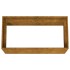 Maceta de acero corten 80x40x40