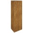 Jardinera de acero corten 30x26x75
