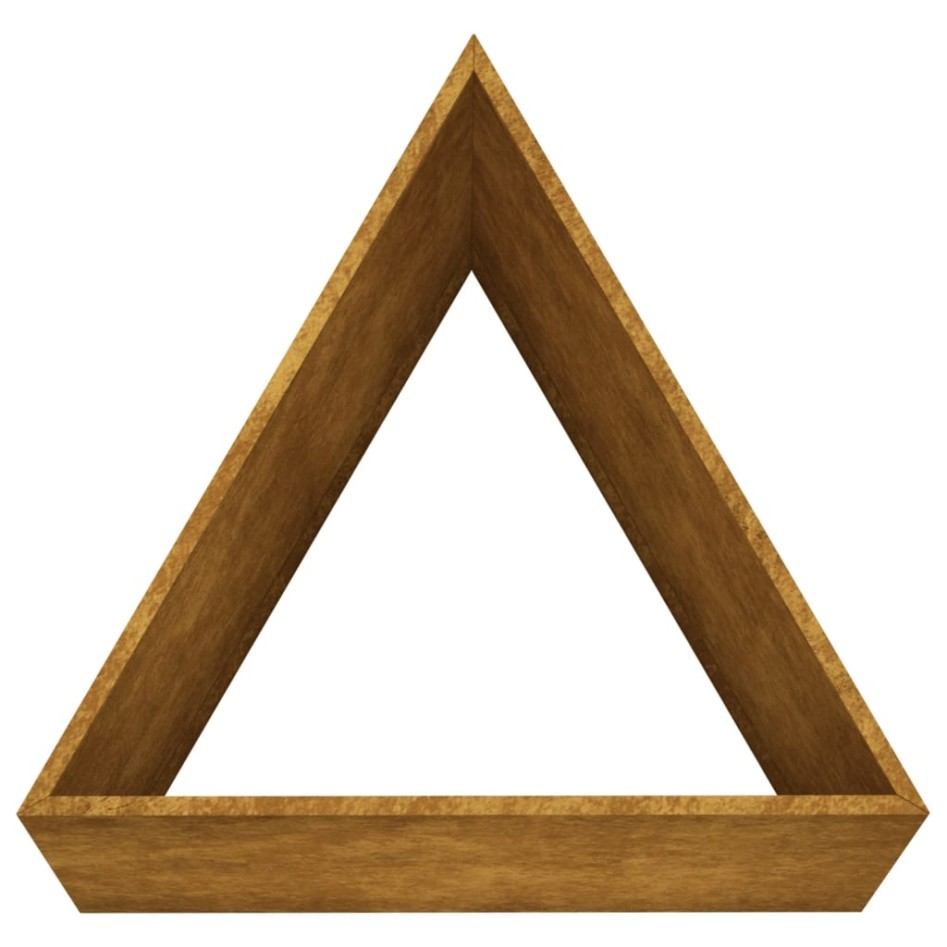 Jardinera de acero corten 50x43x75