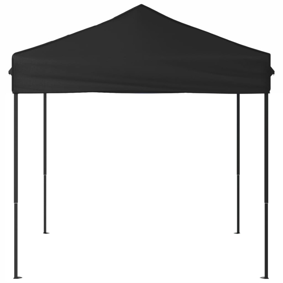 Carpa para fiestas plegable negro 2x2