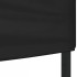 Carpa para fiestas plegable negro 2x2