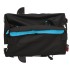 Remolque para bicicleta hierro negro y azul 30