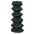 Valla de tela metálica acero verde 0,8x15
