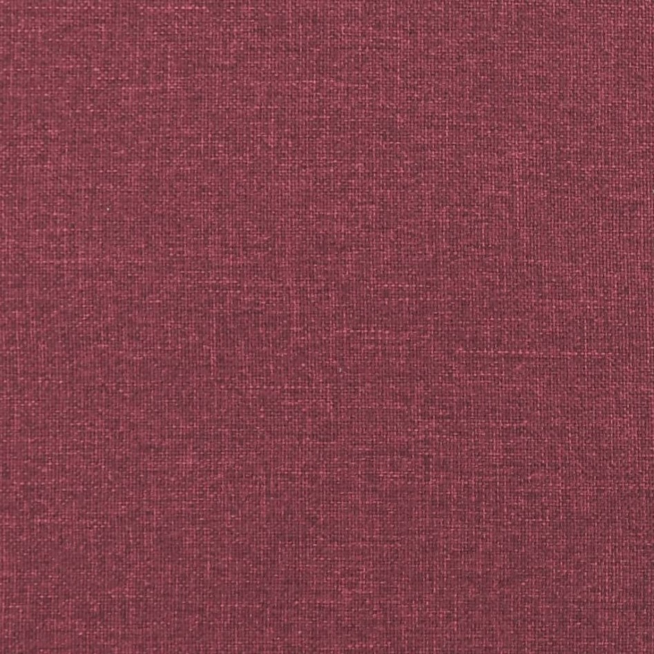 Reposapiés de tela rojo tinto 70x55x41