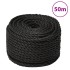 Cuerda de trabajo polipropileno negro 24 mm 50