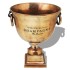Enfriador de champán copa trofeo marrón