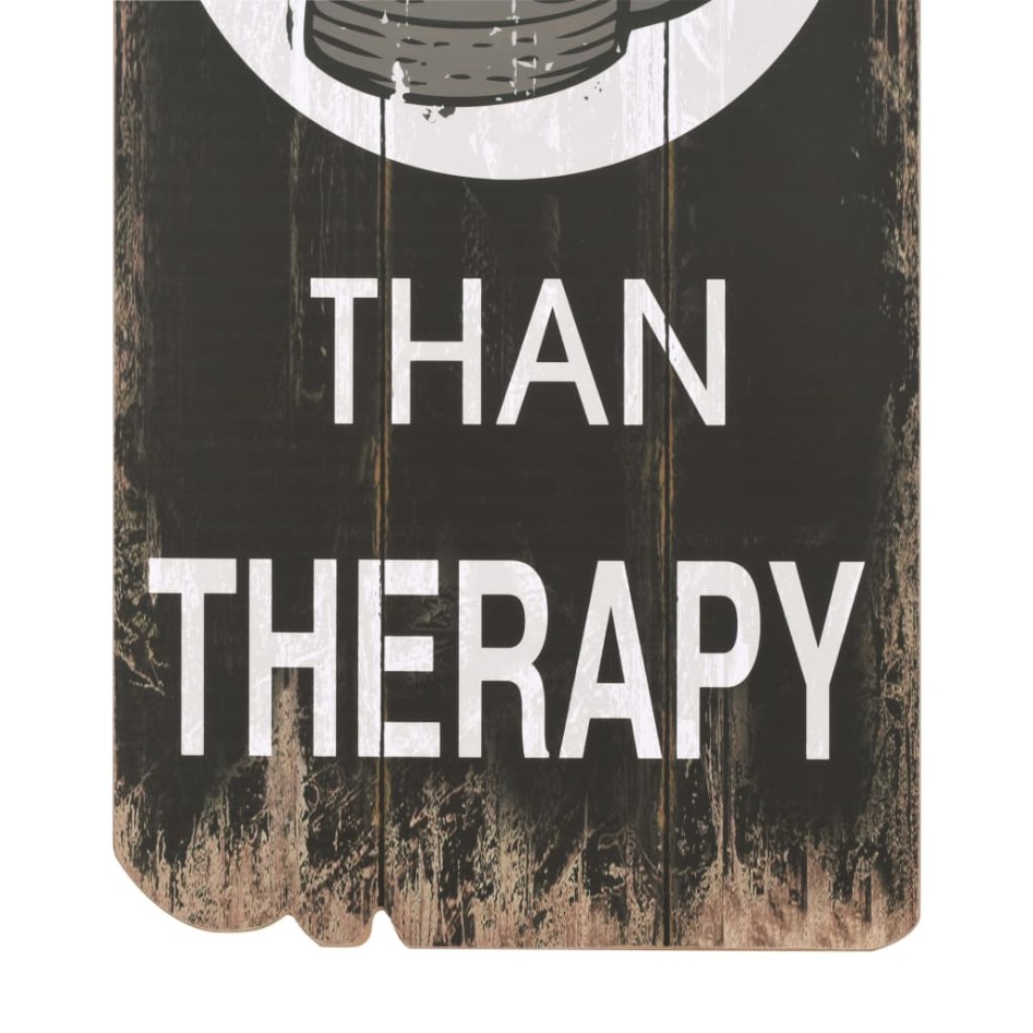 Perchero de pared con 6 ganchos 120x40