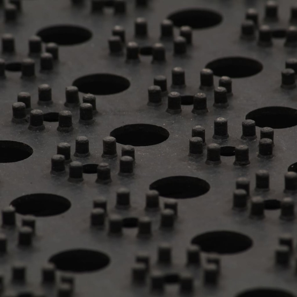 Felpudo de goma 23 mm 100x200