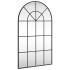 Espejo de pared arco de hierro negro 60x100