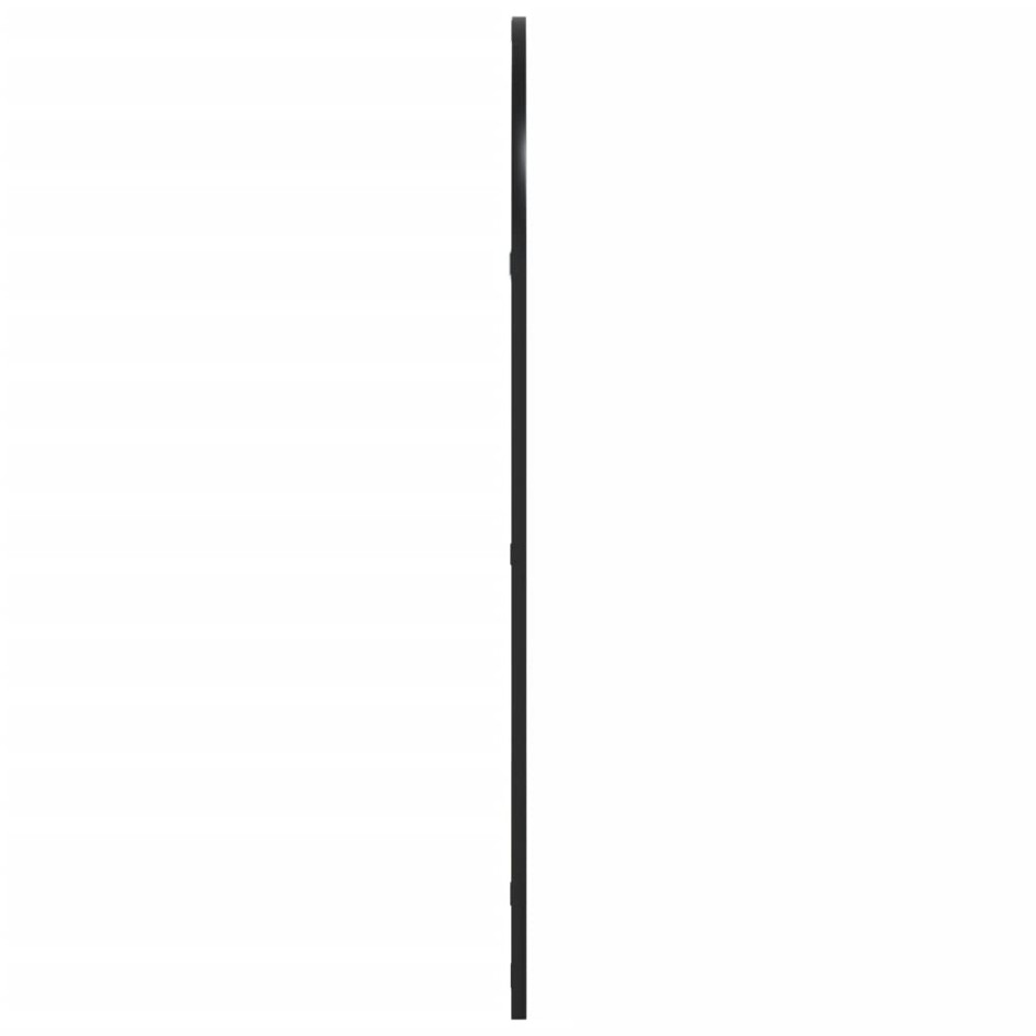 Espejo de pared arco de hierro negro 60x100