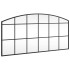 Espejo de pared arco de hierro negro 100x50