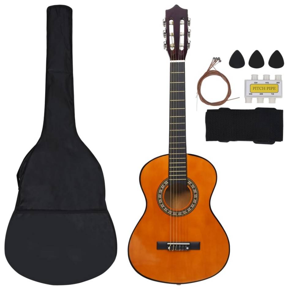 Set de guitarra clásica para principiantes 8 pzas 1/2