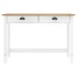 Mesa consola Hill con 2 cajones madera pino 110x45x74