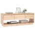 Mueble de TV de madera maciza de pino 110,5x34x40