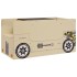 Mesa y sillas infantiles 3 pzas diseño coche todoterreno
