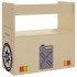 Mesa y sillas infantiles 3 pzas diseño coche todoterreno