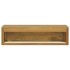 Armario de baño de pared madera maciza de teca 110x45x30