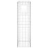 Cestas postes de gaviones 2 unidades hierro 40x40x140