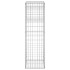 Cestas postes de gaviones 2 unidades hierro 40x40x140