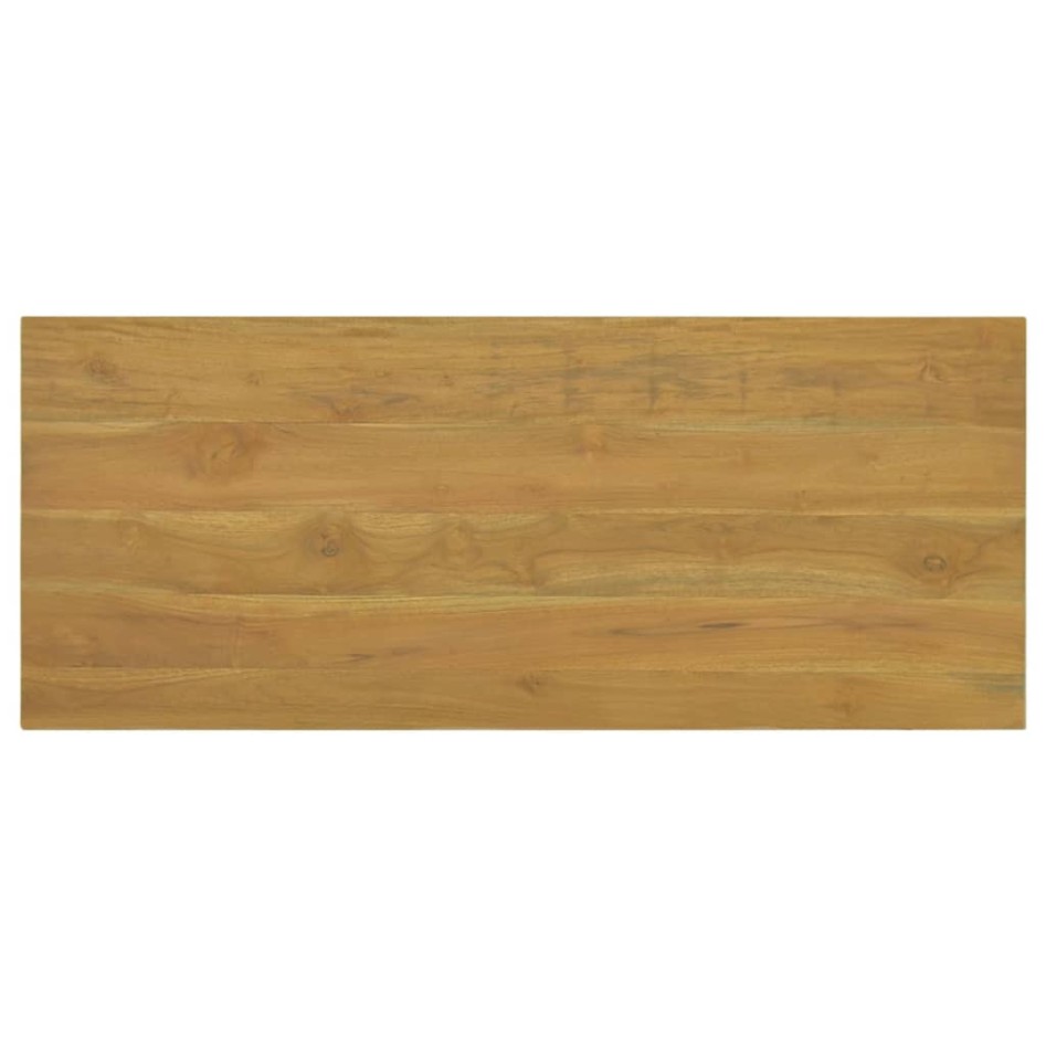 Armario de baño de pared madera maciza de teca 110x45x30