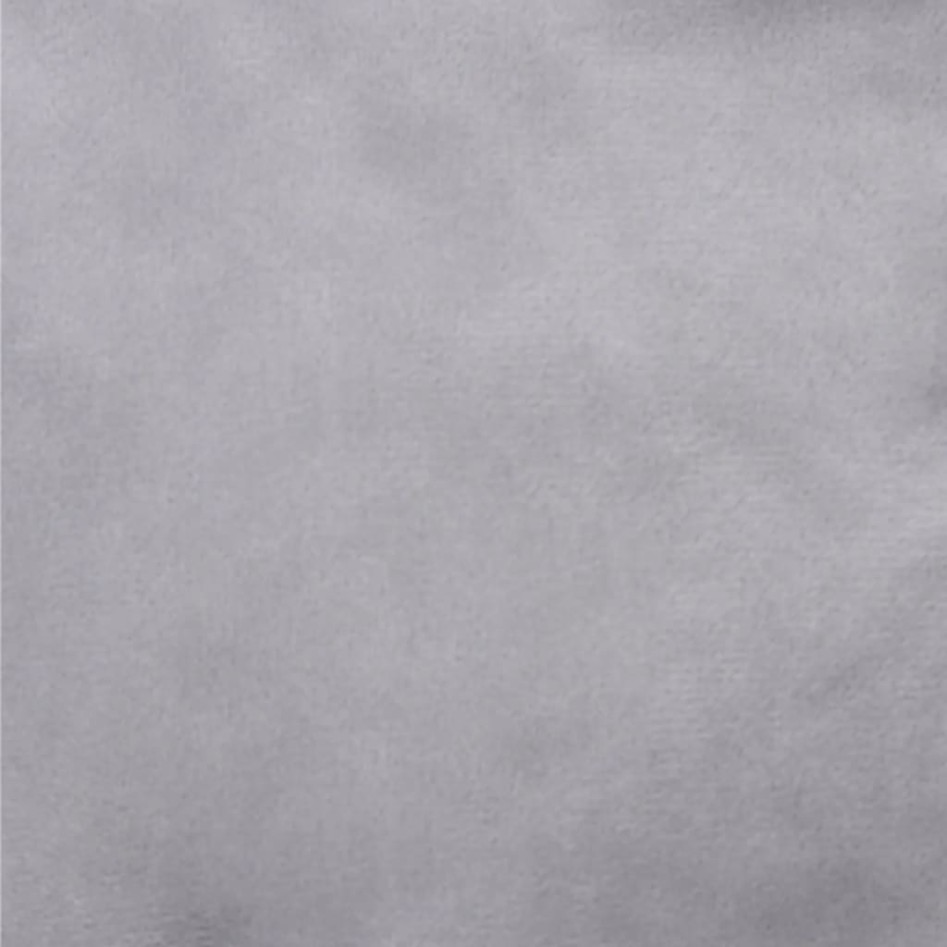 Cama para perros felpa y cuero sintético negro gris 99x89x21